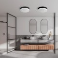 Lampa sufitowa PORI gwint E27 moc 15W styl nowoczesny szklany klosz | czarny 862 TK lighting