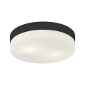 Lampa sufitowa PORI gwint E27 moc 15W styl nowoczesny szklany klosz | czarny 862 TK lighting