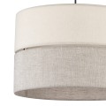Lampa wiszącaw stylu skandynawskim ECO na E27 klosz tkanina 5772 TK Lighting