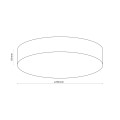RONDO LINEN LAMPA SUFITOWA 6  780 5638 TK Lighting