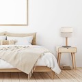 Lampka nocna w jasnych kolorach ECO do sypialni 5596 TK Lighting