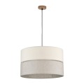 Lampa wisząca nad stół styl skandynawski szaro-beżowa 5773 TK Lighting