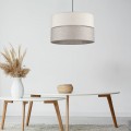 Lampa wisząca nad stół styl skandynawski szaro-beżowa 5773 TK Lighting