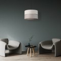 Lampa wisząca nad stół styl skandynawski szaro-beżowa 5773 TK Lighting