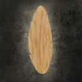 Kinkiet drewniany w kształcie liścia HOJA WOOD na 2xG9 4678 TK Lighting