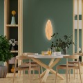 Kinkiet drewniany w kształcie liścia HOJA WOOD na 2xG9 4678 TK Lighting