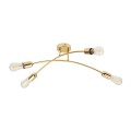 Lampa sufitowa nowoczesna złota styl hampton HELIX GOLD 4688 TK Lighting