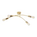 Lampa sufitowa nowoczesna złota styl hampton HELIX GOLD 4688 TK Lighting