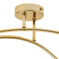 Lampa sufitowa nowoczesna złota styl hampton HELIX GOLD 4688 TK Lighting