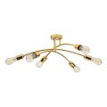 Lampa sufitowa nowoczesna złota styl hampton HELIX GOLD 4688 TK Lighting