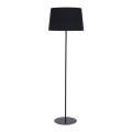 Lampa podłogowa czarna z okrągłą podstawą do salonu czarna 2920 TK Lighting