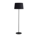 Lampa podłogowa czarna z okrągłą podstawą do salonu czarna 2920 TK Lighting