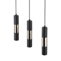 Lampa wisząca złoto czarne tuby na GU10 zwisy nad stół VIVIEN 4757 TK Lighting