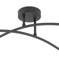 HELIX BLACK LAMPA SUFITOWA 4 4687 TK Lighting