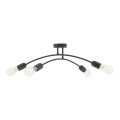 HELIX BLACK LAMPA SUFITOWA 4 4687 TK Lighting