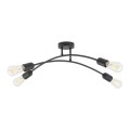 HELIX BLACK LAMPA SUFITOWA 4 4687 TK Lighting