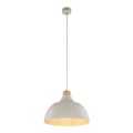 Lampa wisząca beżowa do rustykalnej kuchni CAP BEIGE 5664 TK Lighting
