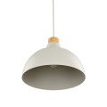 Lampa wisząca beżowa do rustykalnej kuchni CAP BEIGE 5664 TK Lighting
