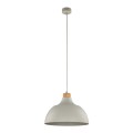 Lampa wisząca beżowa do rustykalnej kuchni CAP BEIGE 5664 TK Lighting
