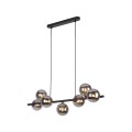 Lampa wisząca nowoczesna nad stół ze szklanymi kloszami kulami 5666 TK Lighting