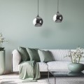 Lampa wisząca VENEZIA gwint E27 moc 15W styl loftowy szklany klosz | czarny 5740 TK lighting