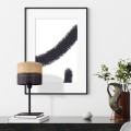 Lampka nocna stołowa w stylu skandynawskim NICOL salon 5124 TK Lighting