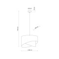 GRANT BLACK LAMPA WISZĄCA 1 4823 TK Lighting