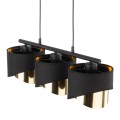 GRANT BLACK LAMPA WISZĄCA 3 4824 TK Lighting