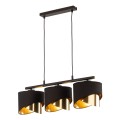 GRANT BLACK LAMPA WISZĄCA 3 4824 TK Lighting