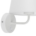 Lampa ścienna subtelna dekoracja do eleganckiej sypialni MAJA 1882 TK Lighting