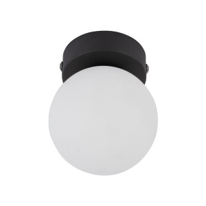 Lampa sufitowa MINI gwint G9 moc 6 W styl nowoczesny szklany klosz | czarny 5613 TK lighting
