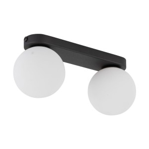 Lampa sufitowa MINI gwint G9 moc 6 W styl nowoczesny szklany klosz | czarny 5614 TK lighting
