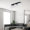 Lampa sufitowa MINI gwint G9 moc 6 W styl nowoczesny szklany klosz | czarny 5616 TK lighting