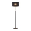 Lampa podłogowa LORD do salonu czarny abażur sznurkowy włącznik 5153 TK Lighting