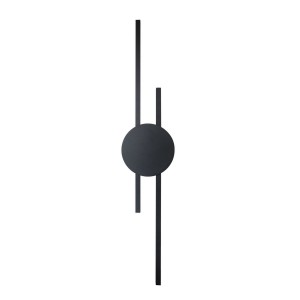 Lampa ścienna czarna LED 1200lm 3000K JAVA nowoczesny design 1367 TK Lighting