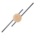 JAVA BLACK WOOD KINKIET 2 1369 TK Lighting