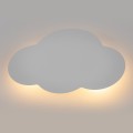 Kinkiet chmurka biały CLOUD do pokoju dziecka podświetlany 2xG9 4964 TK Lighting