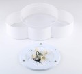 Lampa sufitowa biała chmurka CLOUD 1533 TK LIGHTING