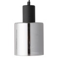 Lampa wisząca SIERRA gwint E27 moc 15W styl nowoczesny szklany klosz | czarny 6653 TK lighting