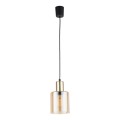 Lampa zwis pojedynczy SIERRA bursztynowa do loftowych wnętrz 6665 TK Lighting