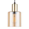 Lampa zwis pojedynczy SIERRA bursztynowa do loftowych wnętrz 6665 TK Lighting