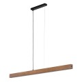 Lampa drewniana wisząca TEO LED 36W nad wyspę kuchenną 1449 TK Lighting