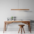 Lampa drewniana wisząca TEO LED 36W nad wyspę kuchenną 1449 TK Lighting