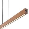 Lampa drewniana wisząca TEO LED 36W nad wyspę kuchenną 1449 TK Lighting