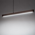 Lampa drewniana wisząca TEO LED 36W nad wyspę kuchenną 1449 TK Lighting