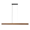 Lampa drewniana wisząca TEO LED 36W nad wyspę kuchenną 1449 TK Lighting