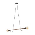 Lampa wisząca na E27 HELIX WOOD ORZECH 4948 TK Lighting