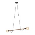 Lampa wisząca na E27 HELIX WOOD ORZECH 4948 TK Lighting