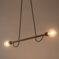 Lampa wisząca na E27 HELIX WOOD ORZECH 4948 TK Lighting