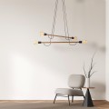 Lampa wisząca na E27 max 15W HELIX WOOD ORZECH 4949 TK Lighting